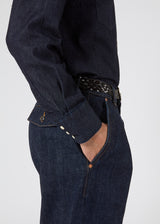 AA-03-DENIM FRONT DARTS JEANS