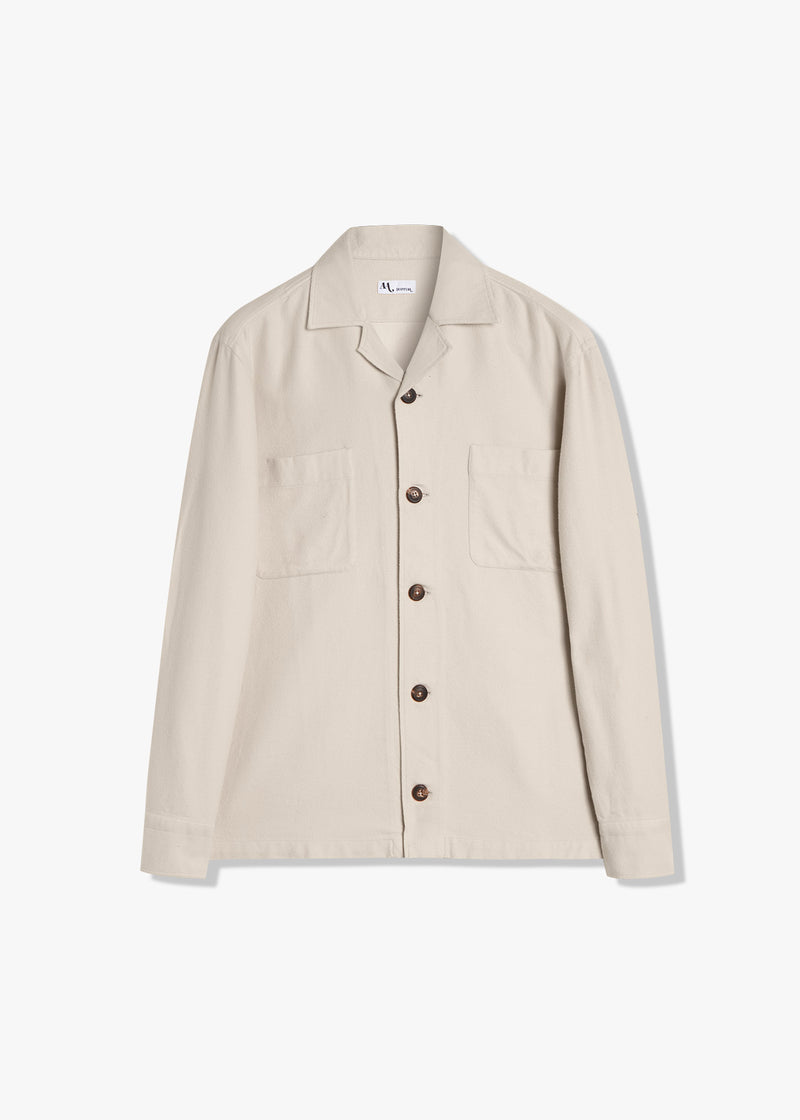 AABBA COTTON OVERSHIRT WITH POCKETS