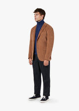AABENZIO SINGLE-BREASTED JACKET WITH PATCH POCKETS