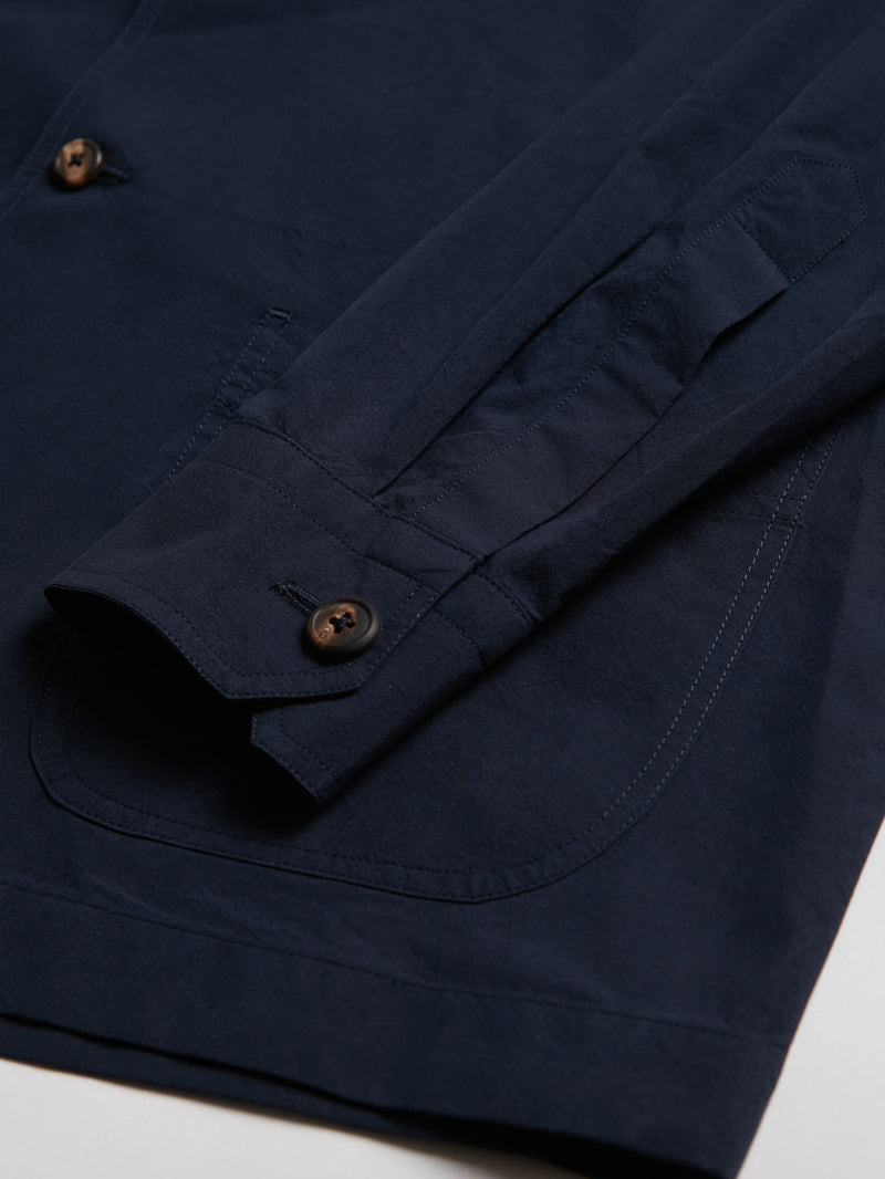 AABIGAIL UNLINED BLUE SHIRT-JACKET