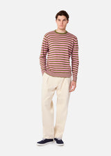 T-SHIRT IN MAGLIA A RIGHE AALFEO