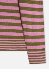 T-SHIRT IN MAGLIA A RIGHE AALFEO