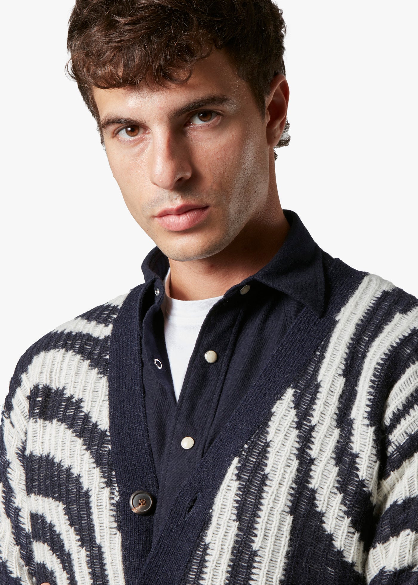 AALIANO WOOL CARDIGAN SWEATER – Doppiaa