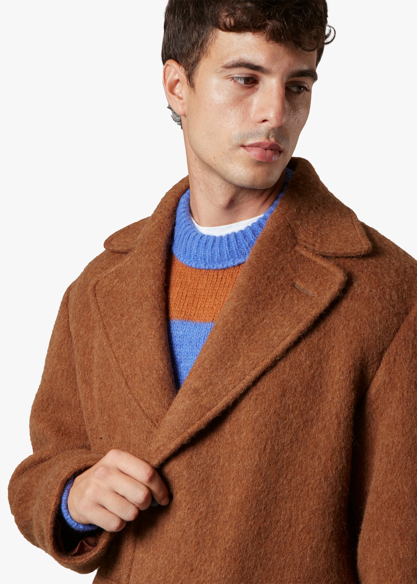AAMBURGO SHETLAND WOOL COAT - Doppiaa