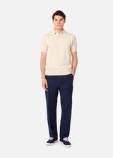 AMENDOLA POLO IN MAGLIA DI COTONE