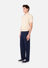 AMENDOLA POLO IN MAGLIA DI COTONE