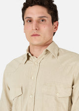 AANTIDE CAMICIA WESTERN CHAMBRAY