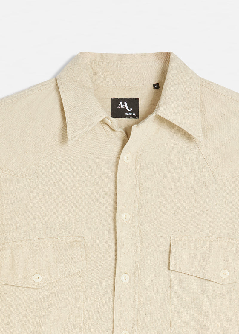 AANTIDE CAMICIA WESTERN CHAMBRAY