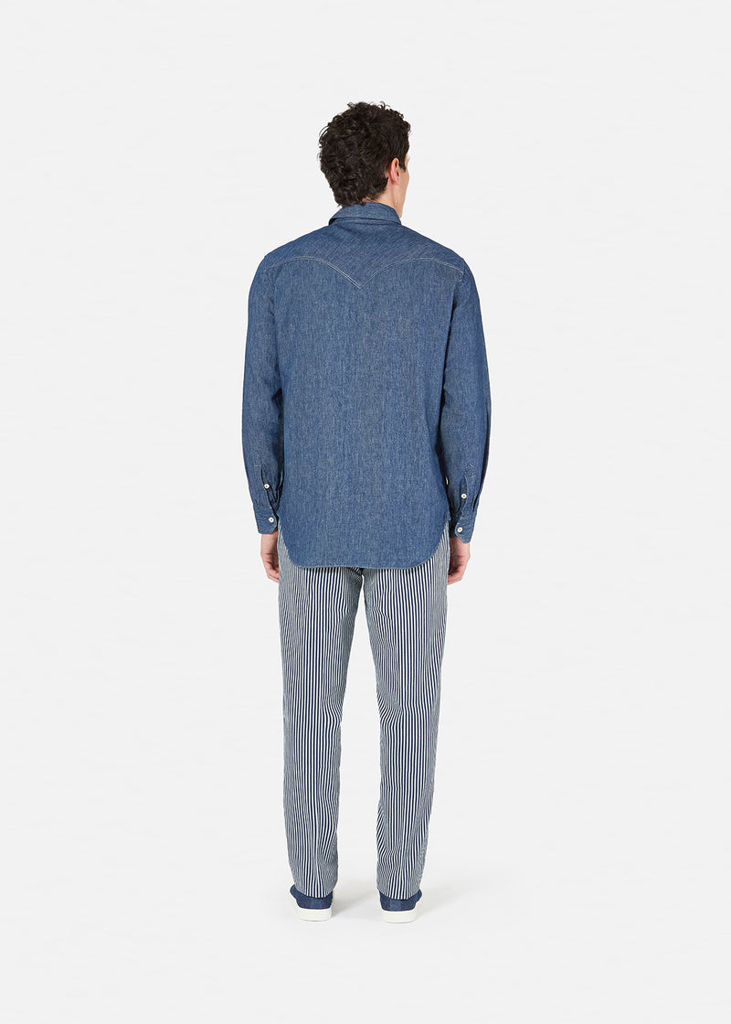 AANTIDE WESTERN CHAMBRAY SHIRT