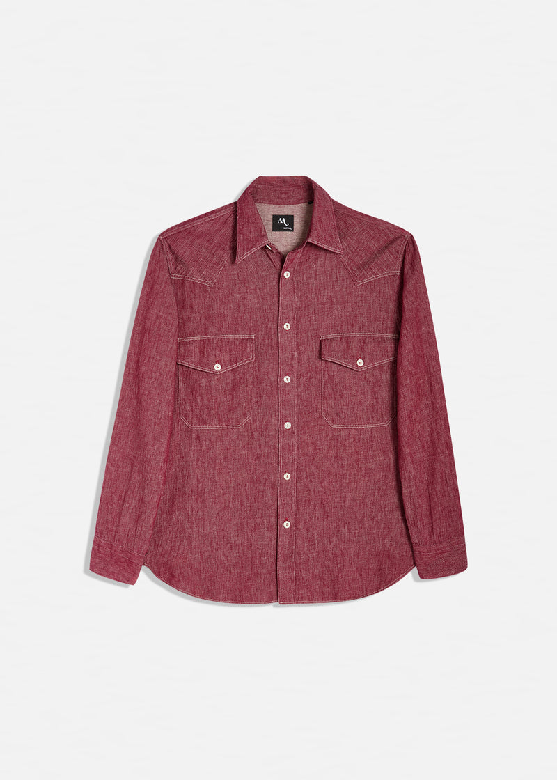 AANTIDE WESTERN CHAMBRAY SHIRT