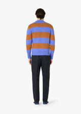 AANTIOCO MOLESKIN TROUSERS WITH DARTS