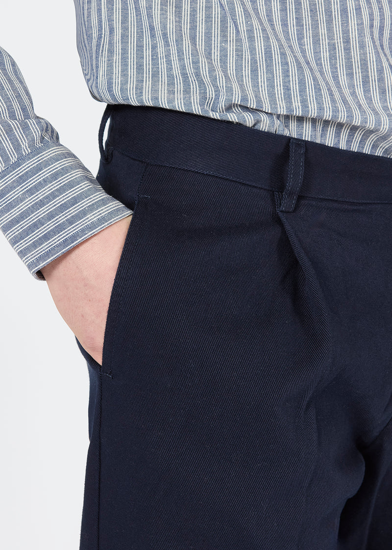 AANTIOCO COTTON CHINO TROUSERS