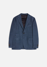 AANZIO LENO WEAVE BLAZER WITH POCKETS