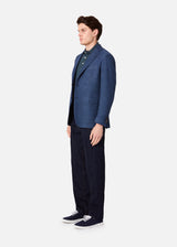 AANZIO LENO WEAVE BLAZER WITH POCKETS