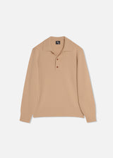 AASHTON WOOL AND CASHMERE POLO SWEATER