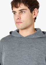AAURELIO FELPA IN MAGLIA CON CAPPUCCIO