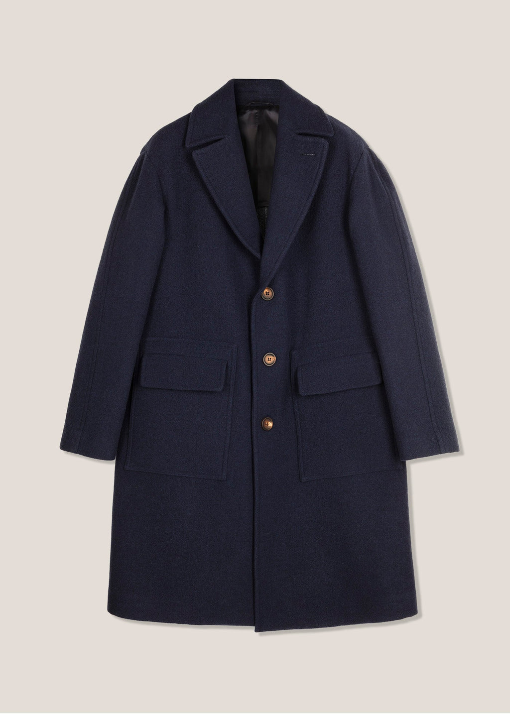 SUNSEA サンシー 定価99,000円 20AW NAVY DOUBLE-BREASTED COAT ダブル