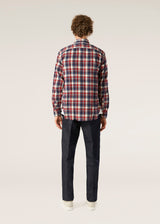 AANTERO RED FLANNEL CHECKED SHIRT