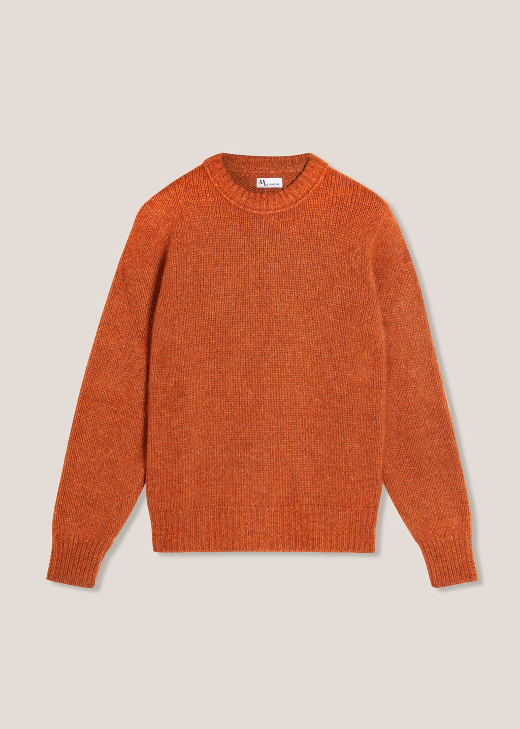 AAPPIO ORANGE WOOL AND ALPACA SWEATER – Doppiaa