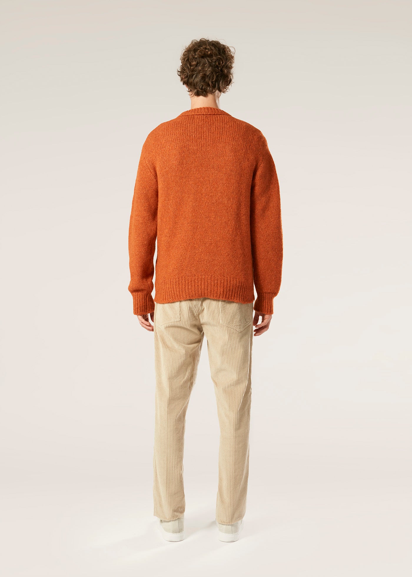 トップス NEAU 16G merino wool knit (-red-) Ultrafein Merino Wool Crewneck Sweater